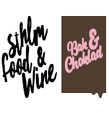 Sthlm Food & Wine and Bak & Choklad Stockholm