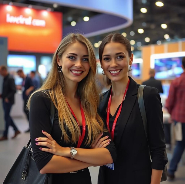 Booth Assistants, Hostesses, Models, and Interpreters at Weldex Booth Assistants, Hostesses, Models, and Interpreters at Weldex