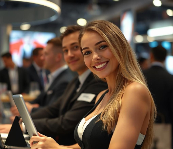 Kazcomak: Booth Assistants, Hostesses, Models, and Interpreters Kazcomak Booth Assistants, Hostesses, Models, and Interpreters