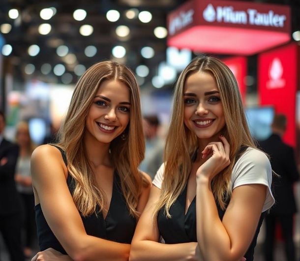 Models, Interpreters, Stand Assistants, and Hostesses at Tüyap Fair and Congress Center Models, Interpreters, Stand Assistants, and Hostesses at Tüyap Fair and Congress Center